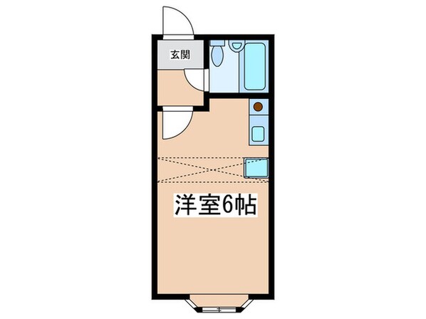 ベルピア辻堂第１－１の物件間取画像